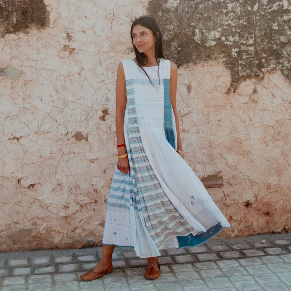 Handwoven Cotton Dress Promotion
