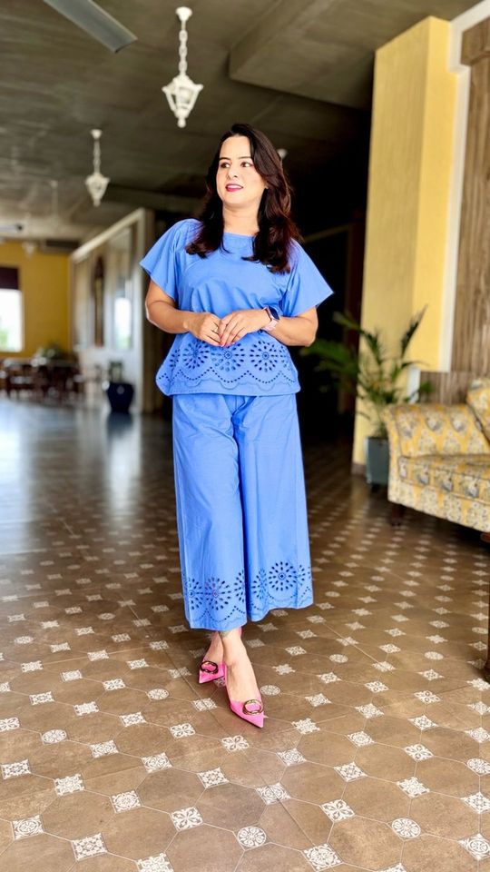Blue Fashion Dress Promo