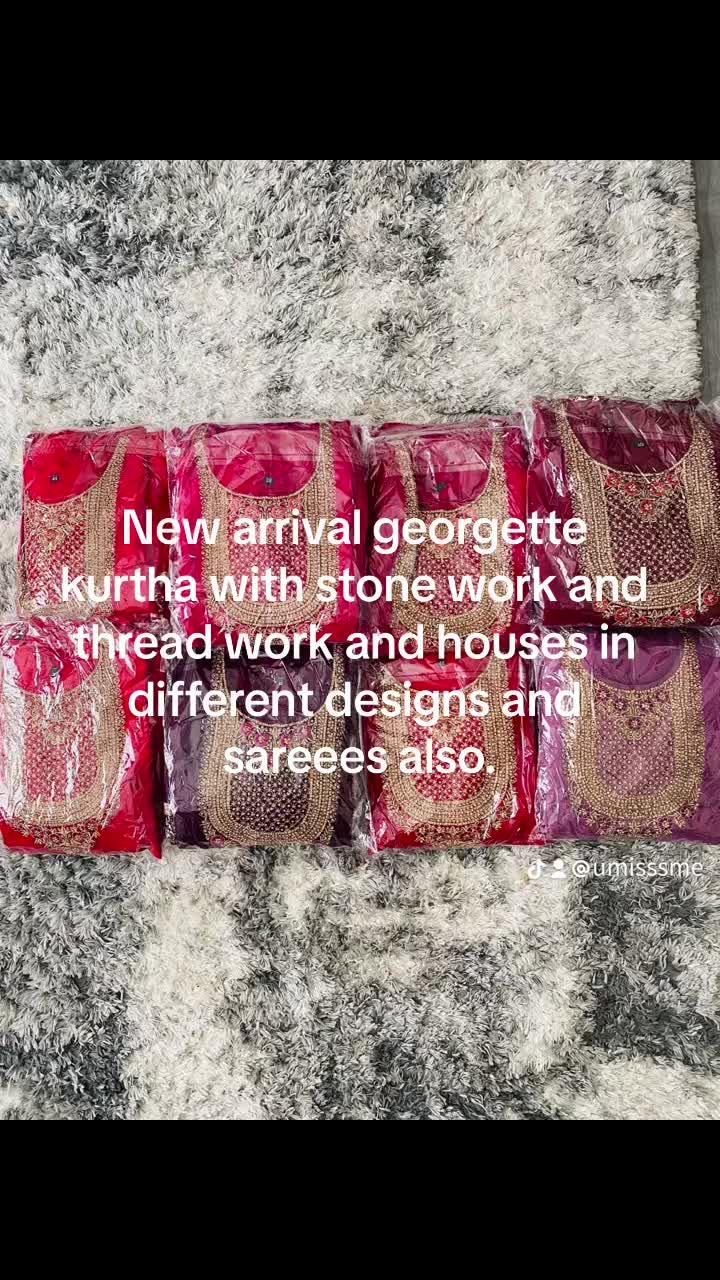 New Arrival Georgette Kurtha Collection