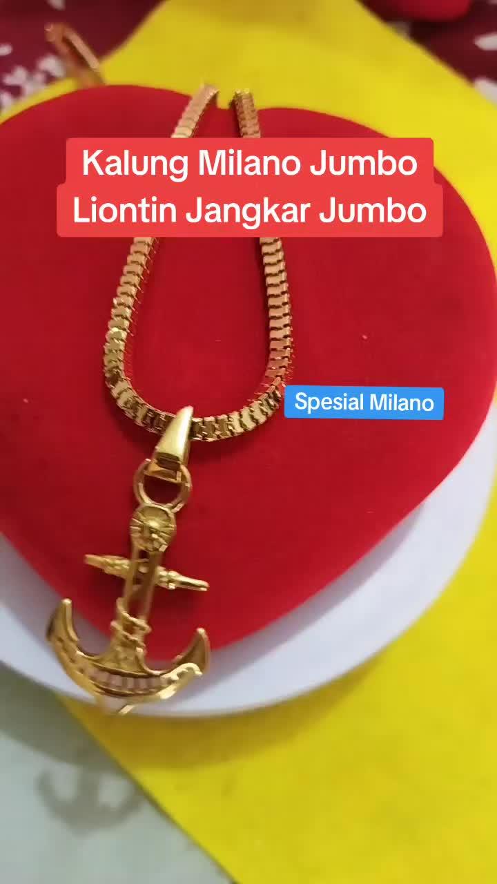 Kalung Milano Jumbo Anchor Pendant Promo