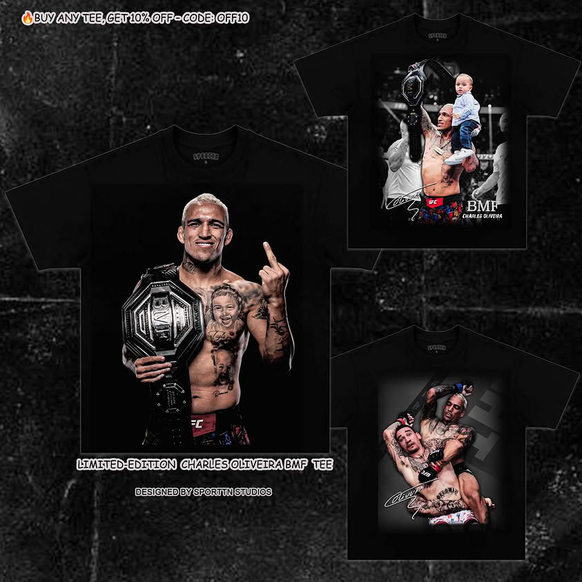 Charles Oliveira UFC 326 Tee Promo