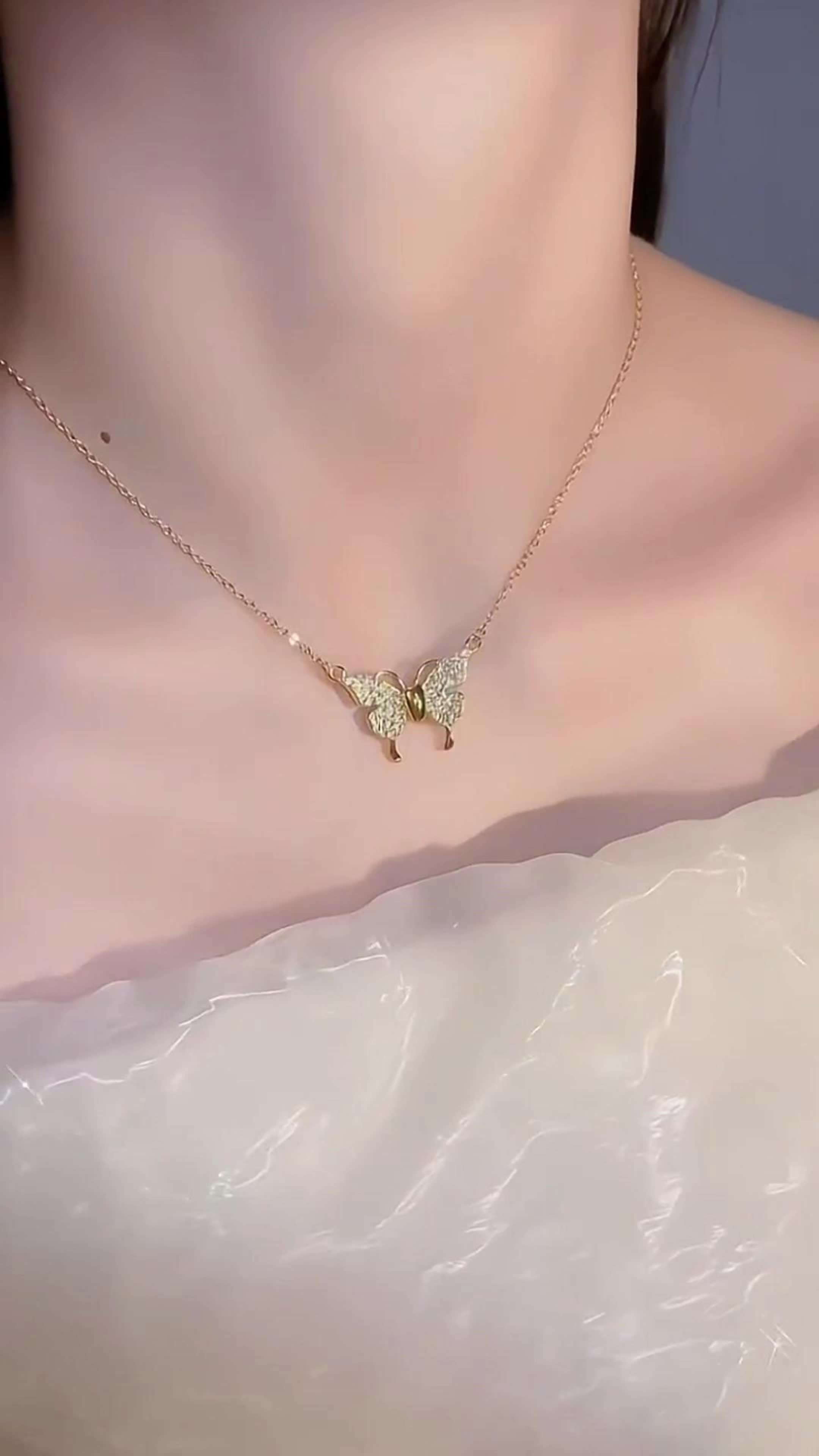 Elegant Butterfly Necklace Promo