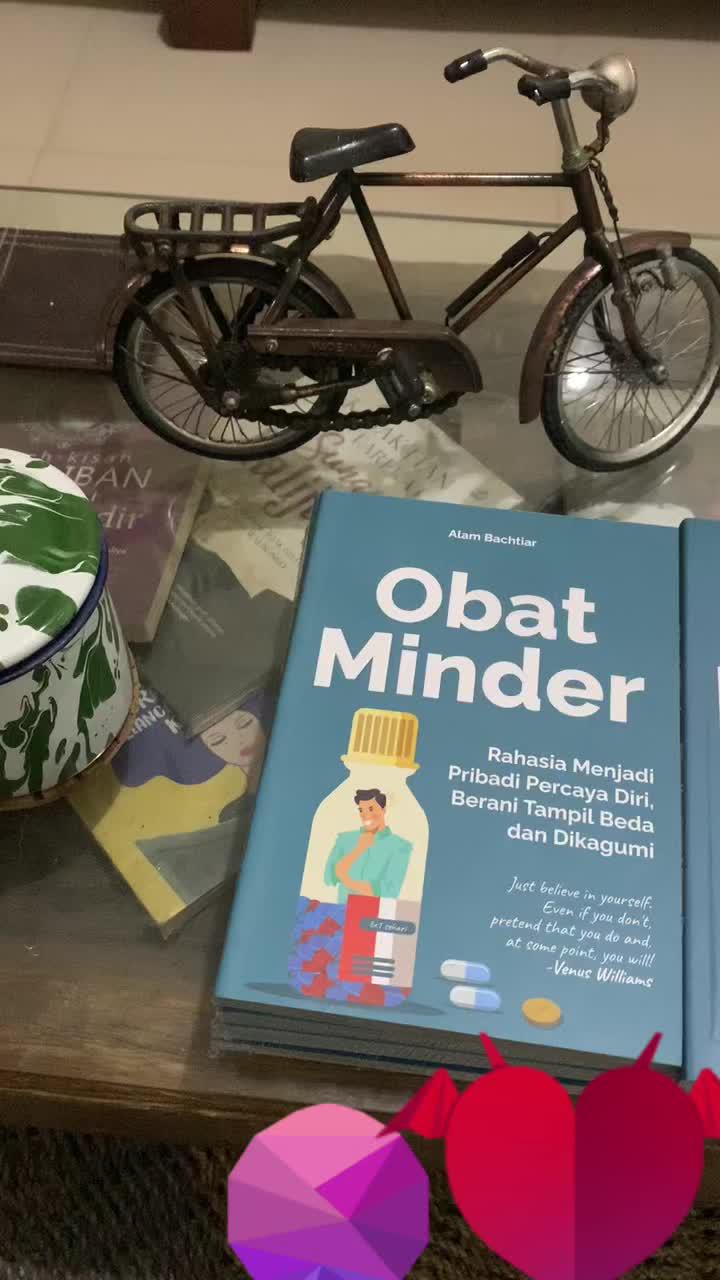 Obat Minder Self-Help Book Promo