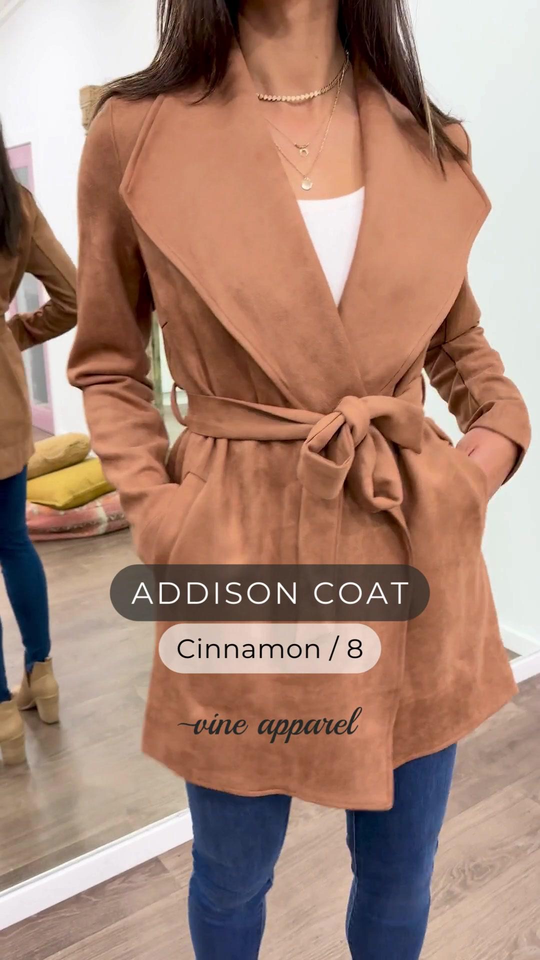 Addison Coat Fashion Promo