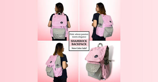 Pink Backpack Limited-Time Sale