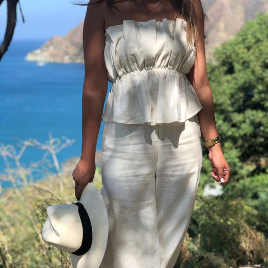 Eco-Friendly Linen Fashion Set