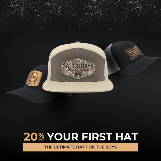 Hat Promotion with 20% Off