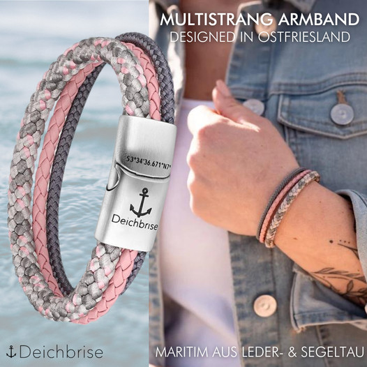 Maritime Leather Bracelet Promo