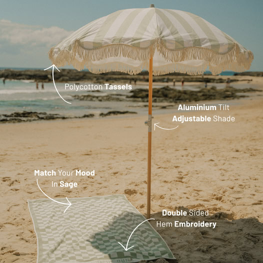 Coastal Living Umbrella Promo