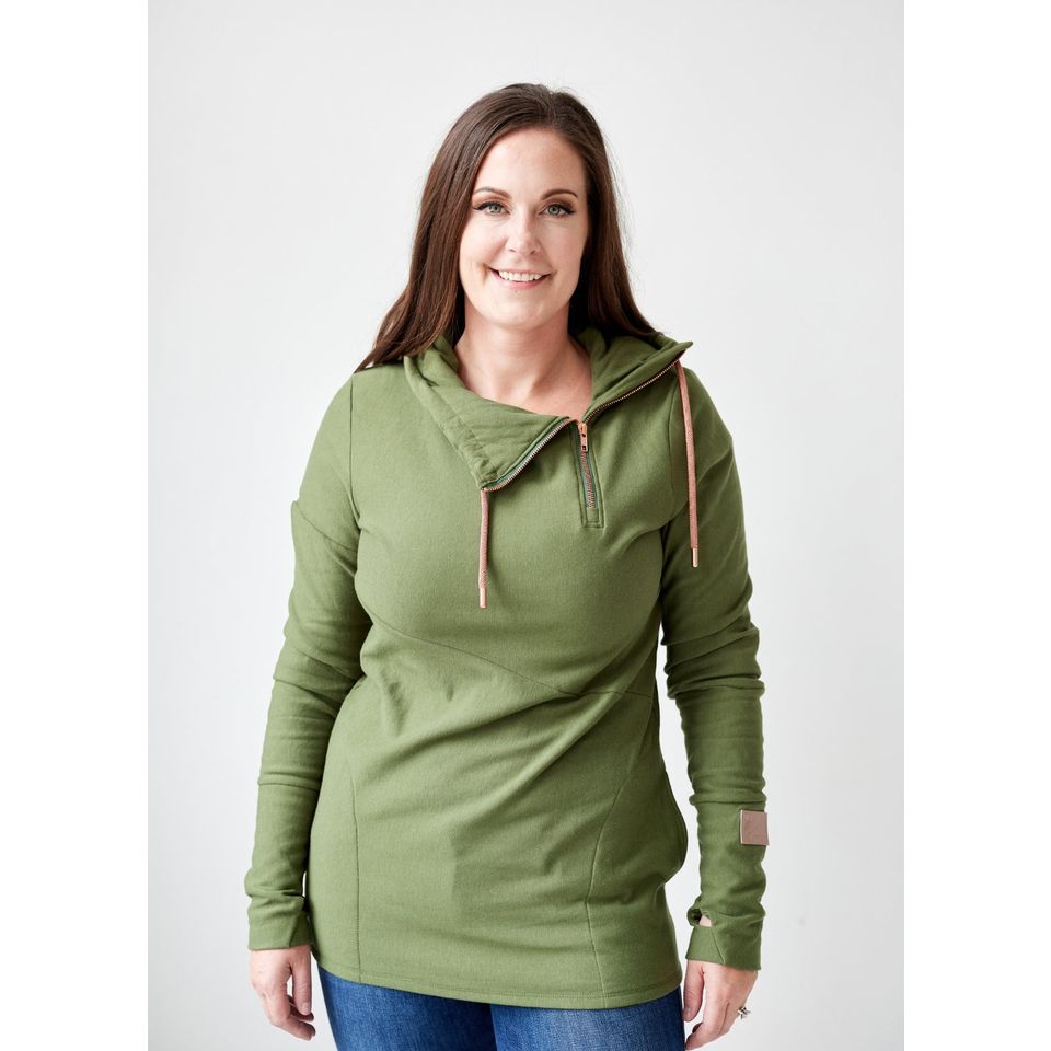 Casual Green Hoodie Fashion Promo