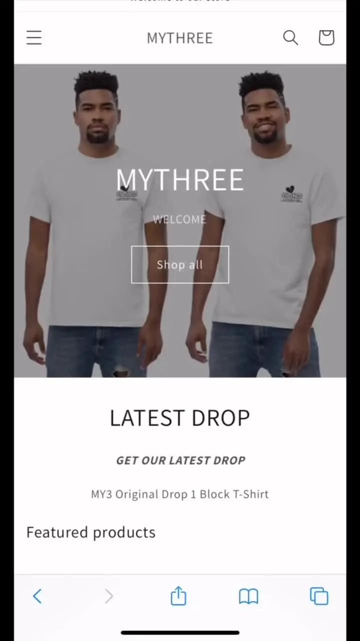 Latest Drop T-Shirt Promo