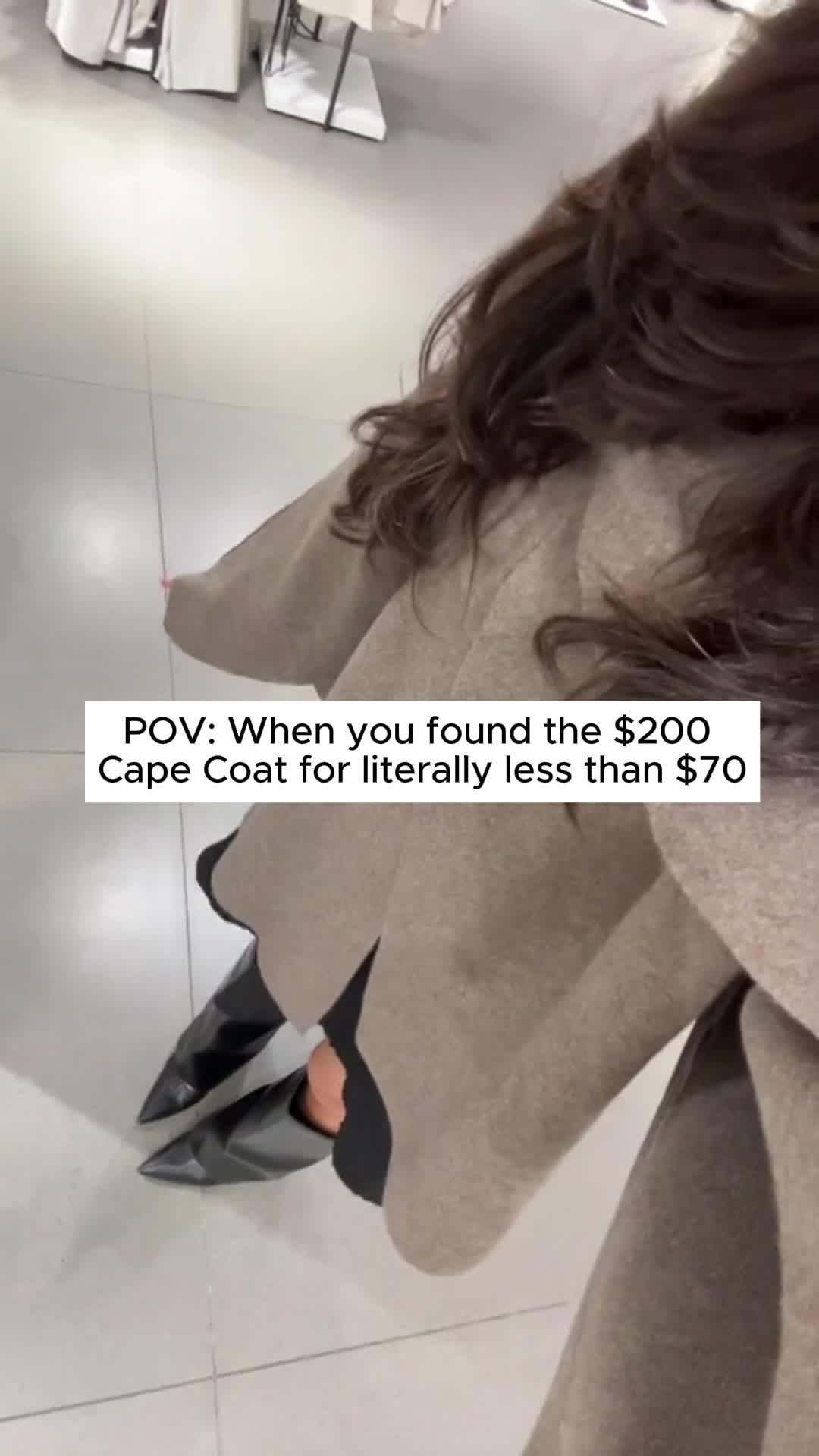 Cape Coat Fashion Sale