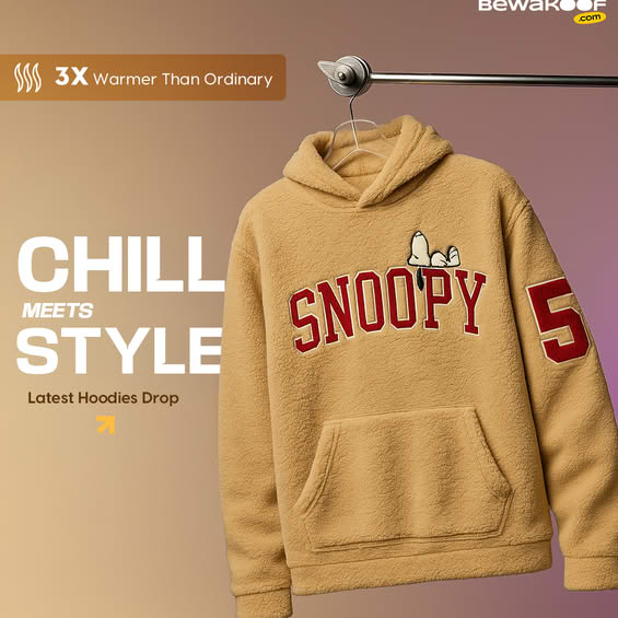 Winter Hoodie Fashion Promo