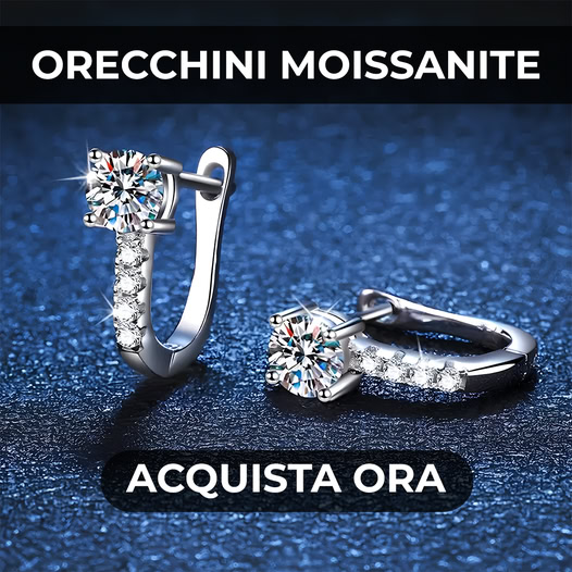 Moissanite Earrings Promo