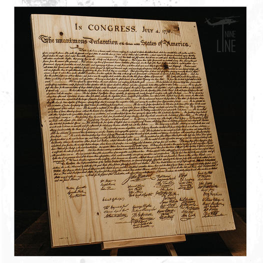 Patriotic Artwork Replica Promo