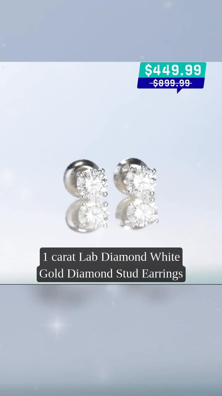 Diamond Stud Earrings Promo