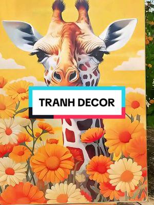 Giraffe Decor Art for Home