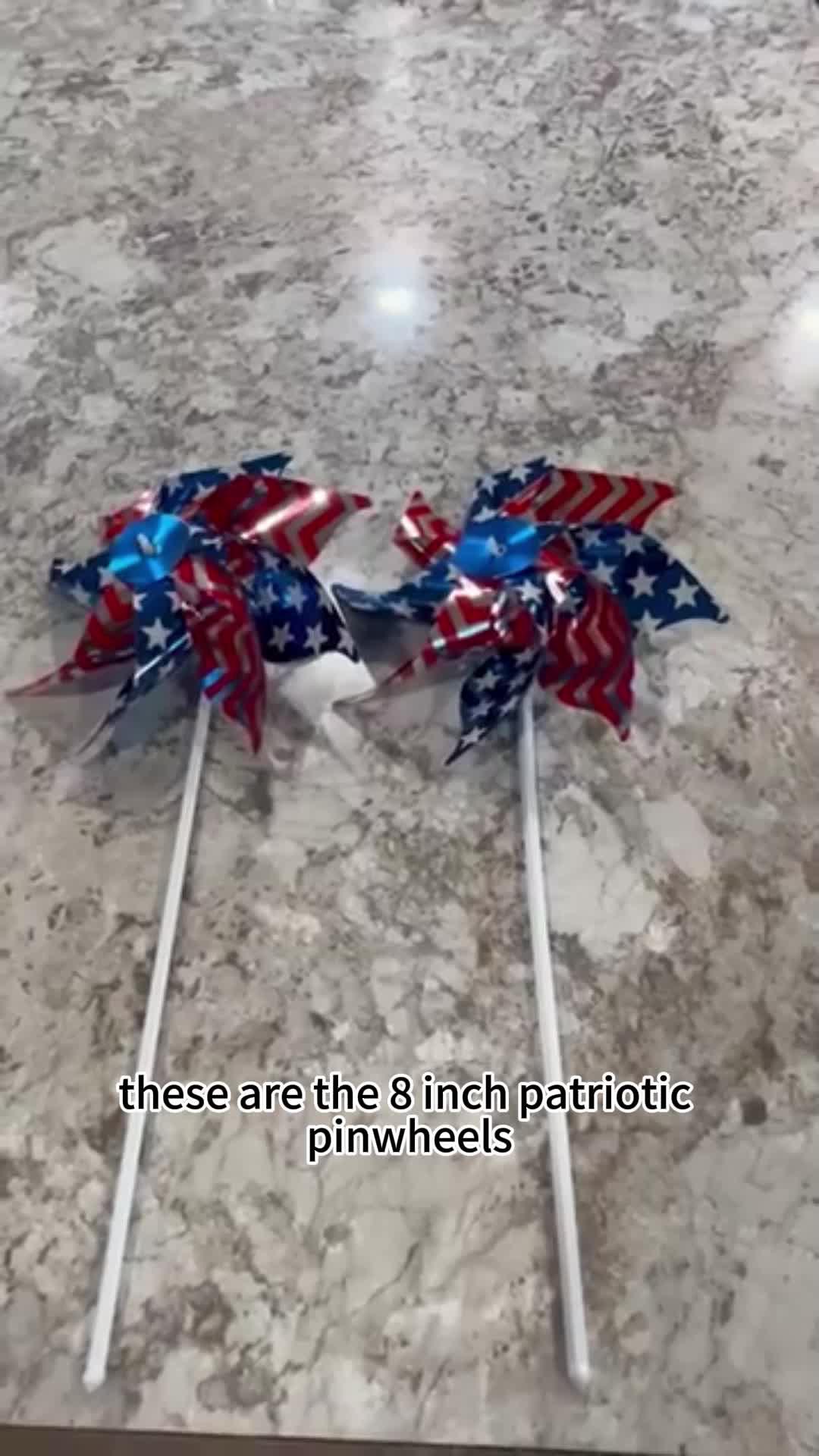 Independence Day Patriotic Pinwheel Promo