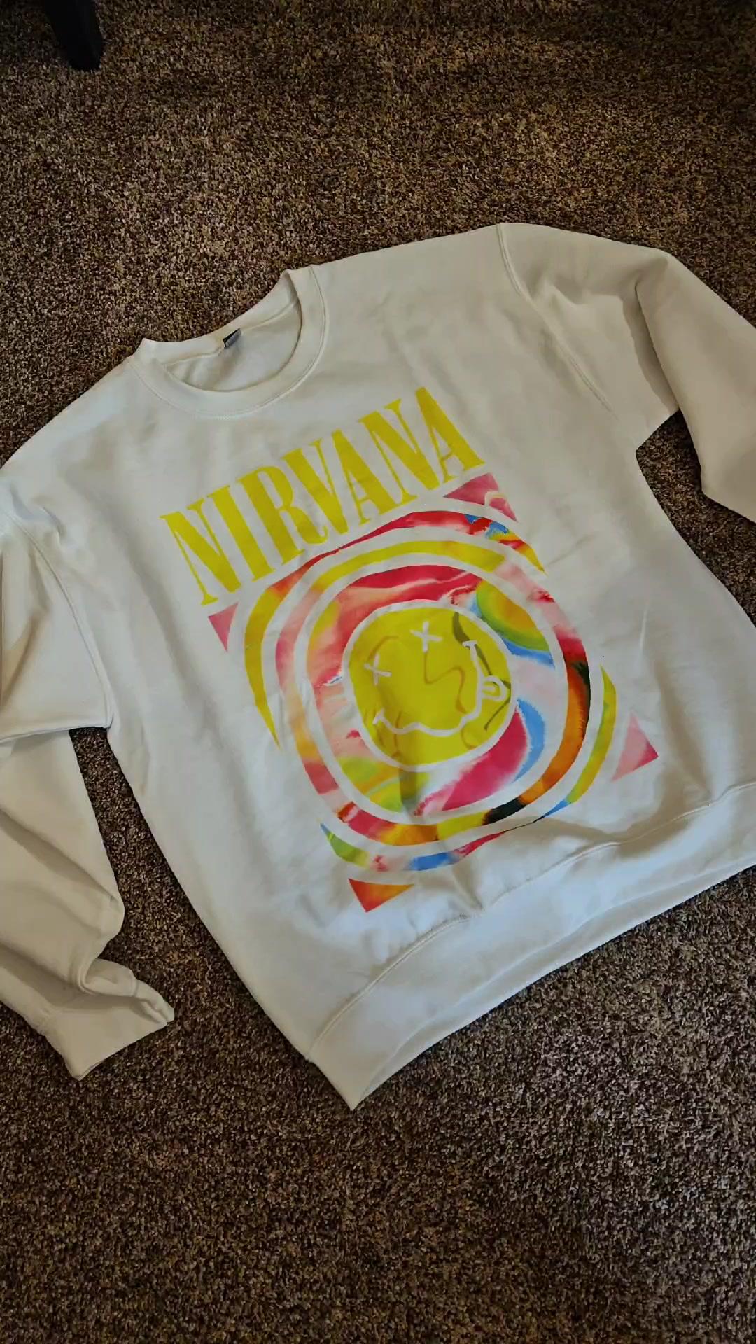 Nirvana Sweatshirt Promo