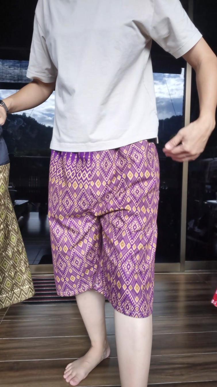 Comfortable Thai Pattern Shorts Promo