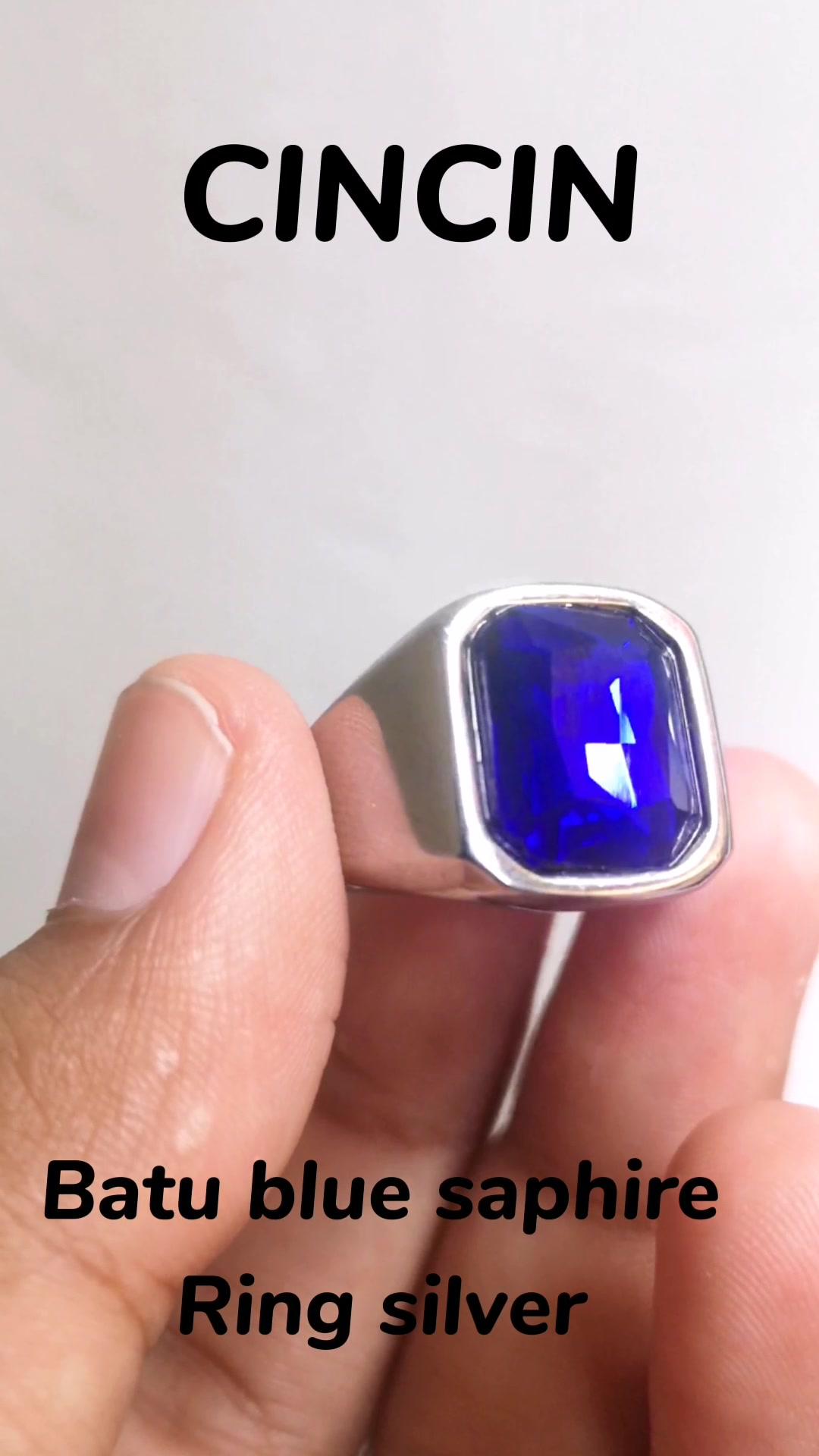 Blue Sapphire Ring Summer Fashion
