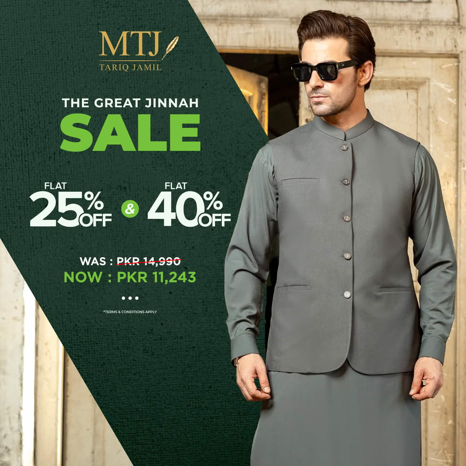 Men's Kameez Shalwar Sale Promo