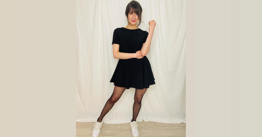 Classic Black Dress Fashion Promo