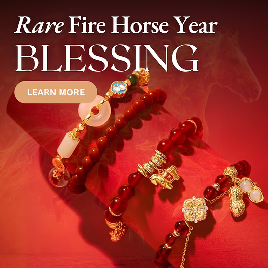 Fire Horse Year Blessing Bracelet Promo