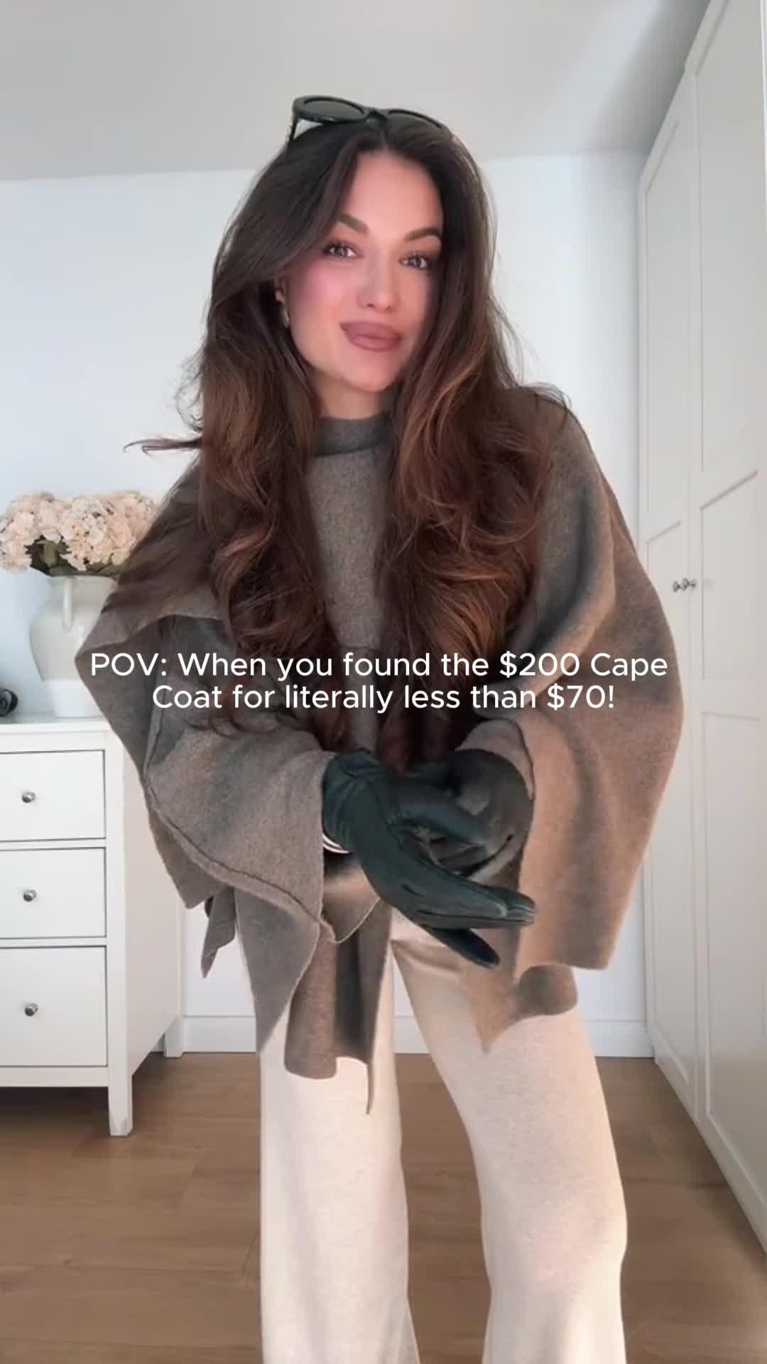 Cape Coat Fashion Sale