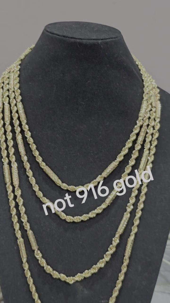 Imitation Jewelry Rope Chain Promo