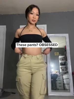 Trendy Cargo Pants Fashion Promo