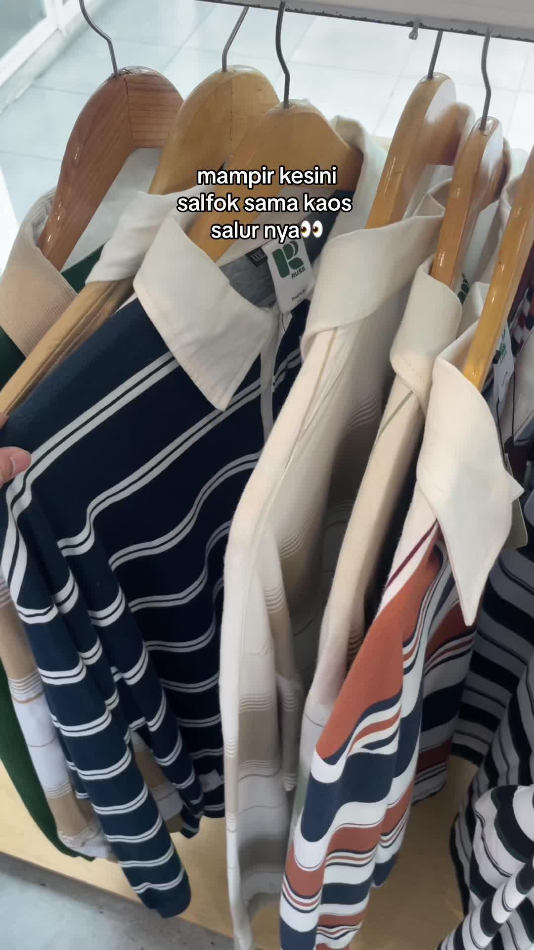 Striped Shirt Fashion Promo