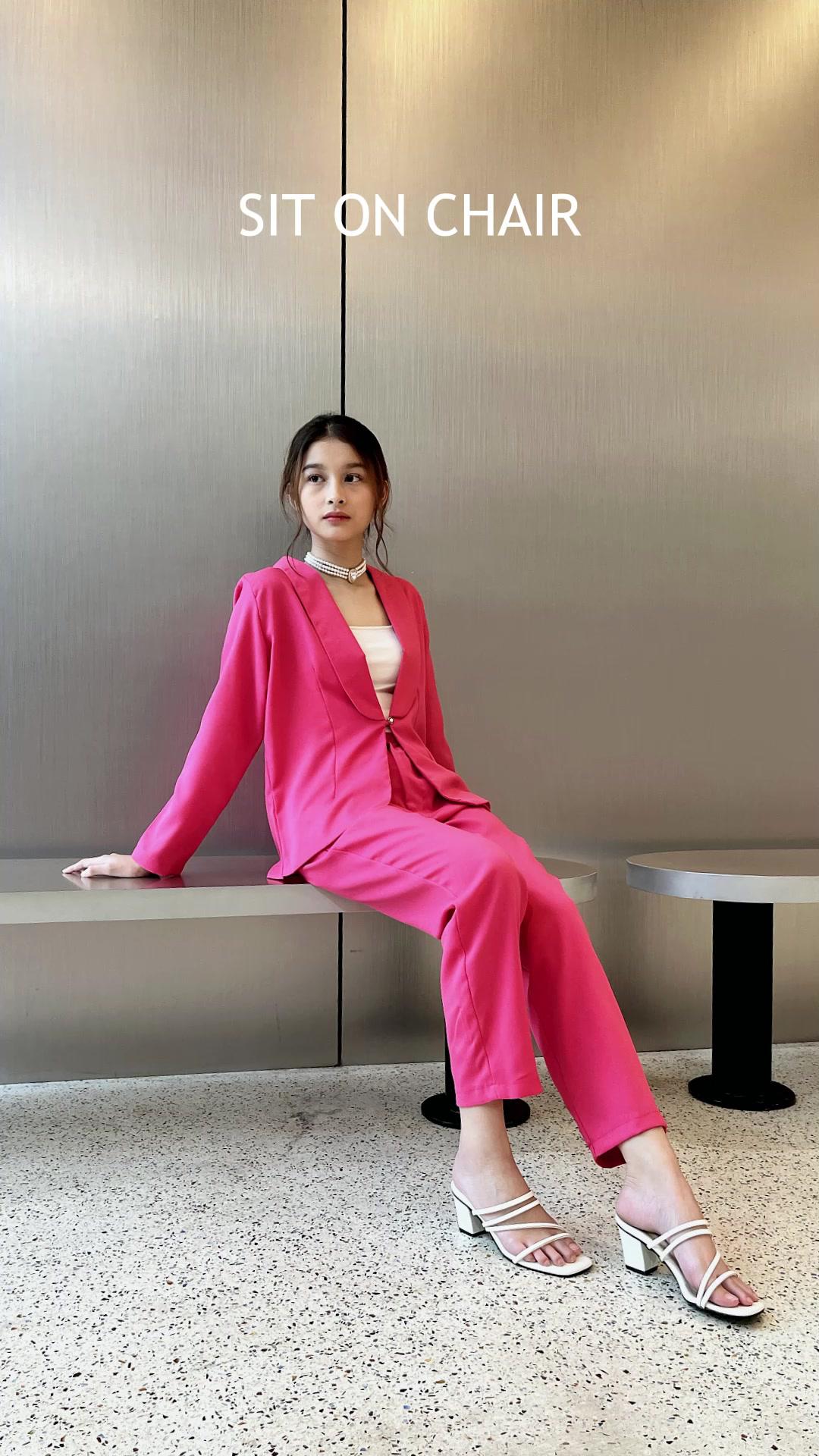 Stylish One Set Blazer and Pants Promo
