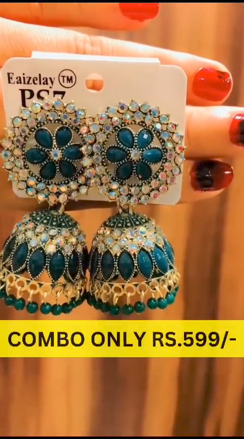 Exclusive Designer Jhumkas Promo