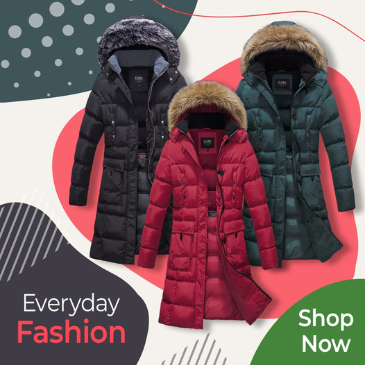 Elora Women's Winter Coat Fashion Promo