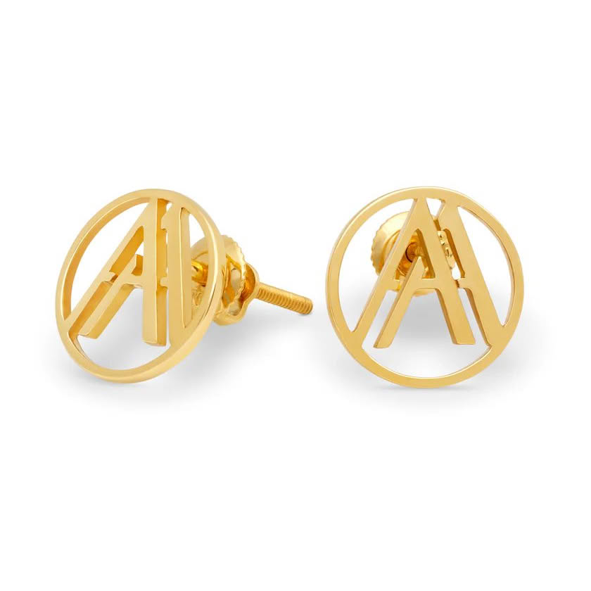 Gold Earrings Jewelry Promo