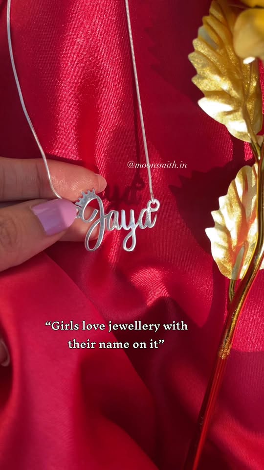 Personalized Name Necklace Promo