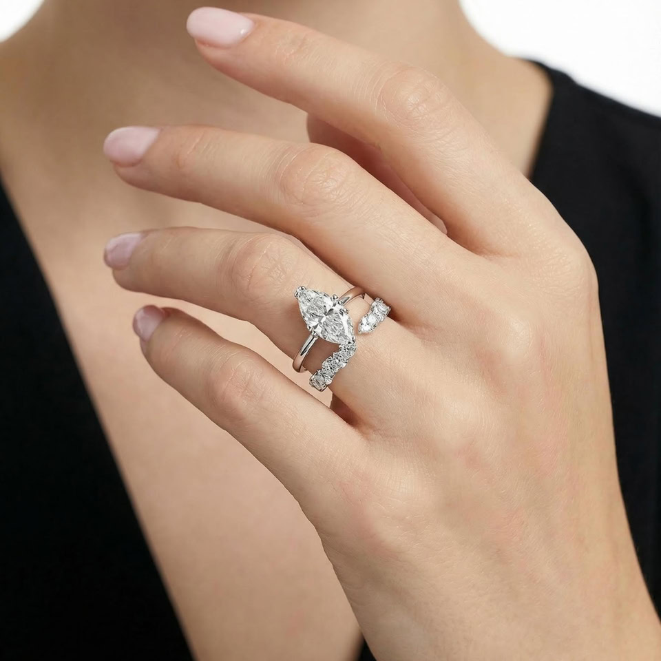 Moissanite Ring Jewelry Promo
