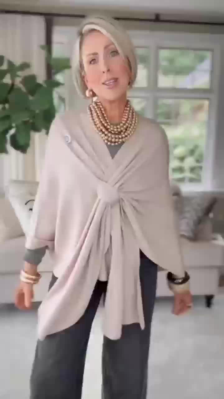 Knitted Wraps Limited Time Fashion Promo