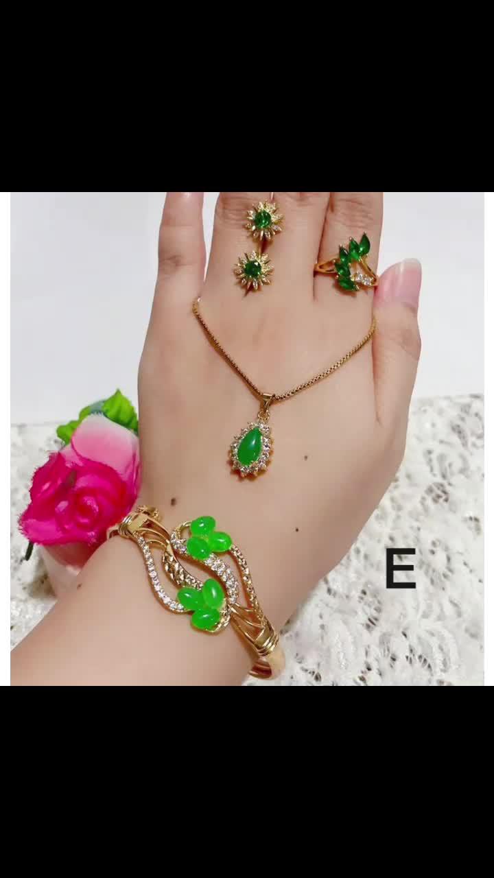 Gold Plated Jewelry Set Promotion