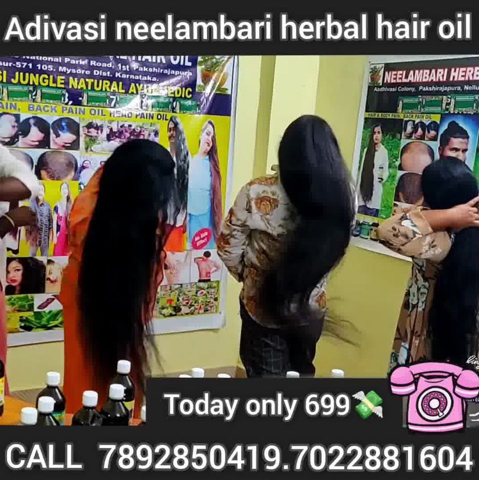 Herbal Hair Oil Promotion