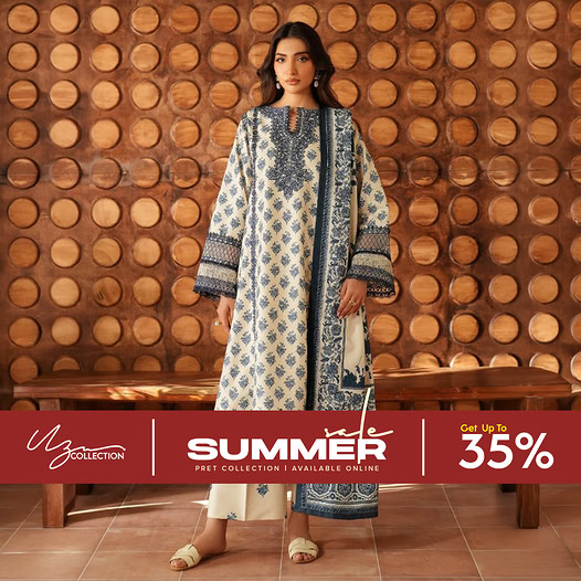 Summer Fashion Stitched Suit Promo