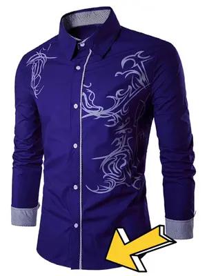 Modern Embroidered Shirt Fashion Template