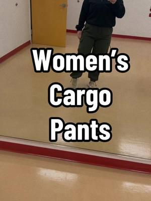 Women's Cargo Pants Fashion Promo