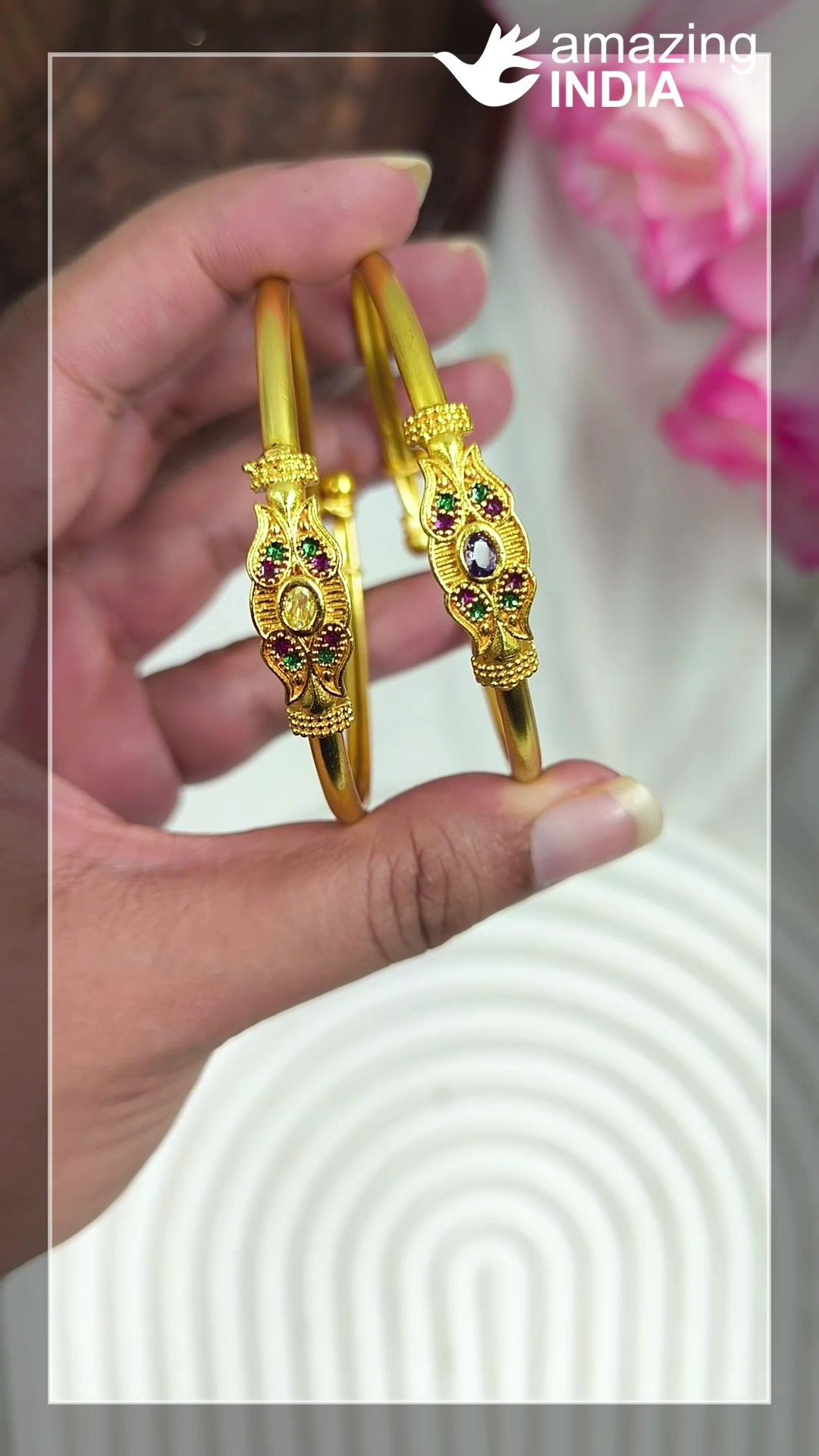 New Arrival Gold Plated Bangles Promo