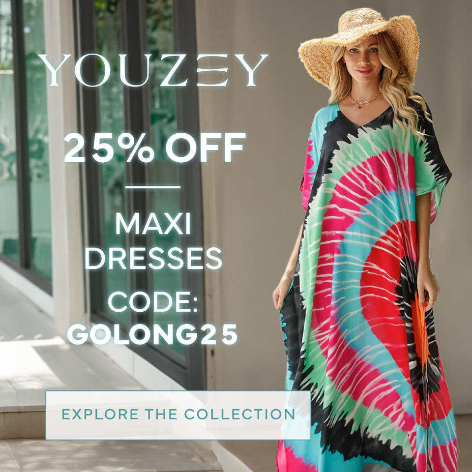 Youzey Maxi Dresses Summer Sale