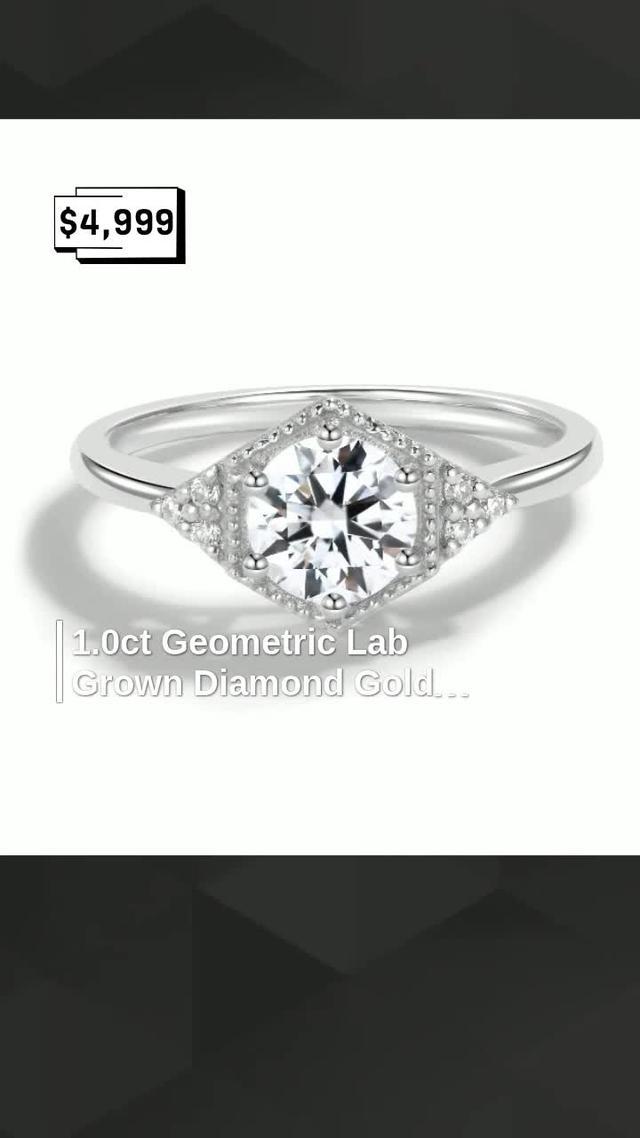 Geometric Lab Diamond Ring Promo
