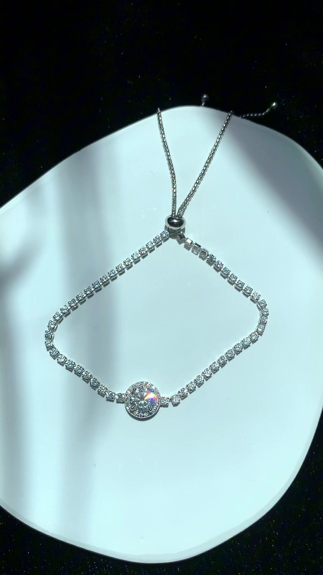 Moissanite Bracelet Jewelry Promo