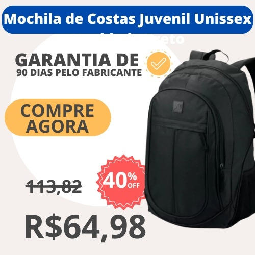 Unisex Backpack Mega Discount