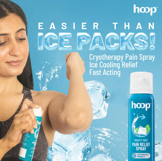 Cryotherapy Pain Relief Spray Promo